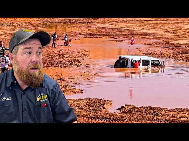 Customer Took His Jeep Swimming...Oh My!