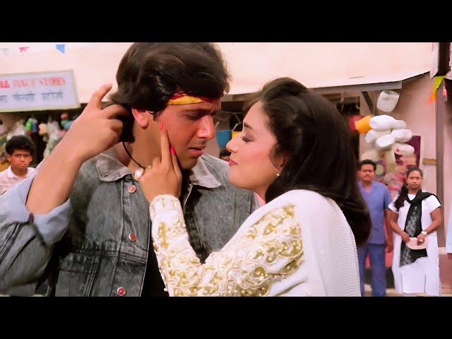 Ek Rasgulla Kahin Fat Gaya Re-Izzatdaar 1990 Full HD Video Song, Govinda, Madhuri Dixit