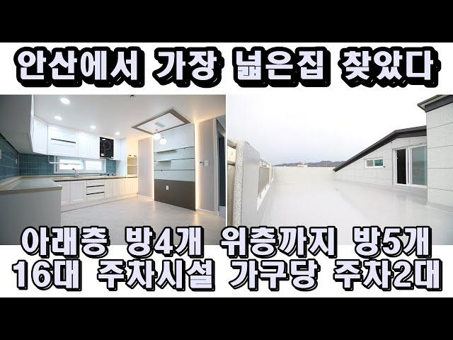 안산복층빌라 세대별주차2대 초중고 학군짱 3면이 튄 전망좋은집 월피동신축빌라분양 & 매매