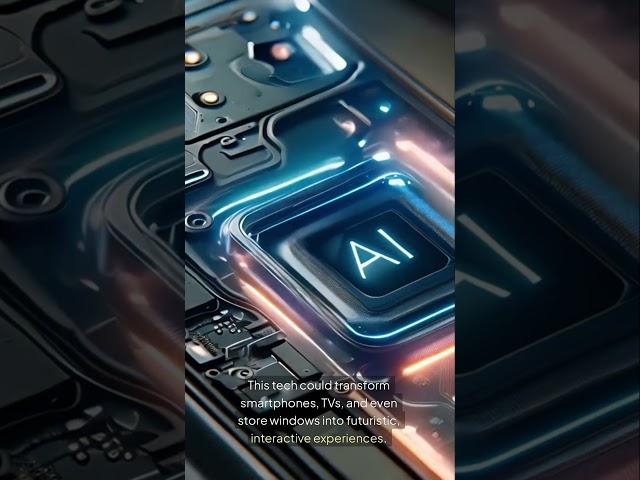 Samsung’s Transparent Screen in 2025  | Future Tech in 60 Seconds #shorts