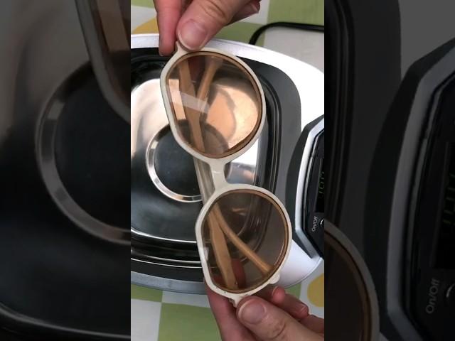 Quick, safe, and effective glasses cleaning with ultrasonic cleaner!