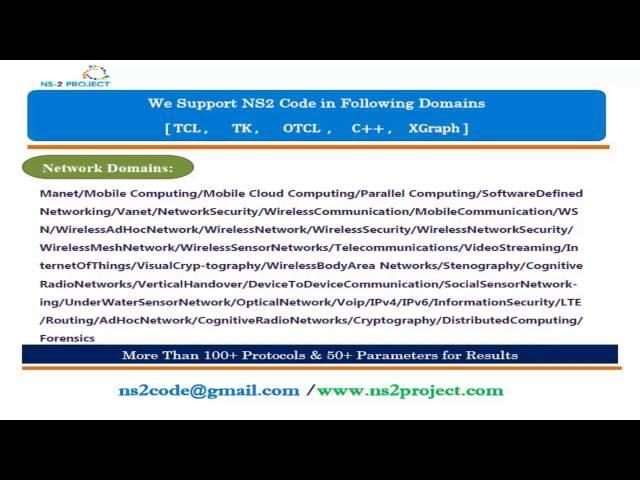 4G LTE Transmission Control Protocol NS2 PROJECTS