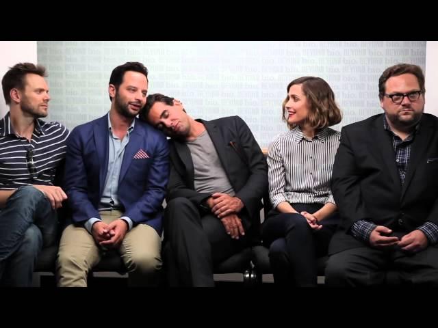 Joel McHale, Nick Kroll, Bobby Cannavale, Rose Byrne, & Ross Katz talk ADULT BEGINNERS at Tiff