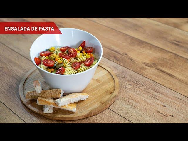 Ensalada de Pasta, una receta deliciosa y práctica ideal para compartir. ¡Te encantará!