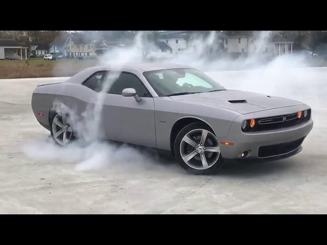 2018 Dodge Challenger RT Burnout