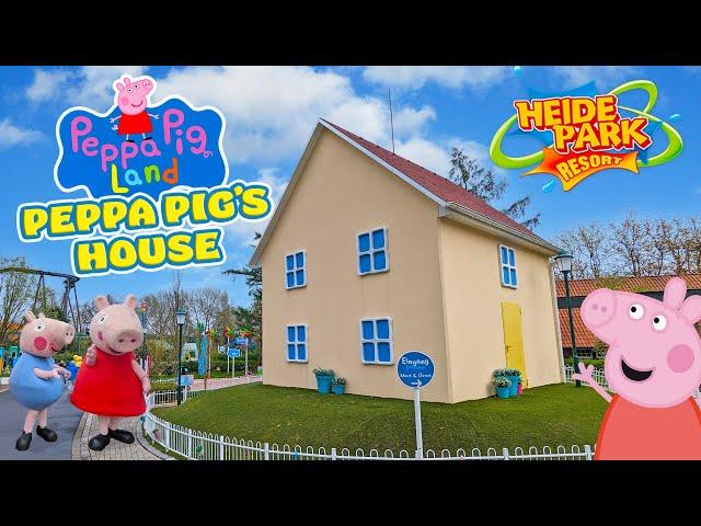 Inside Peppa Pig's House at Peppa Pig Land Heide Park (April 2024) [4K]