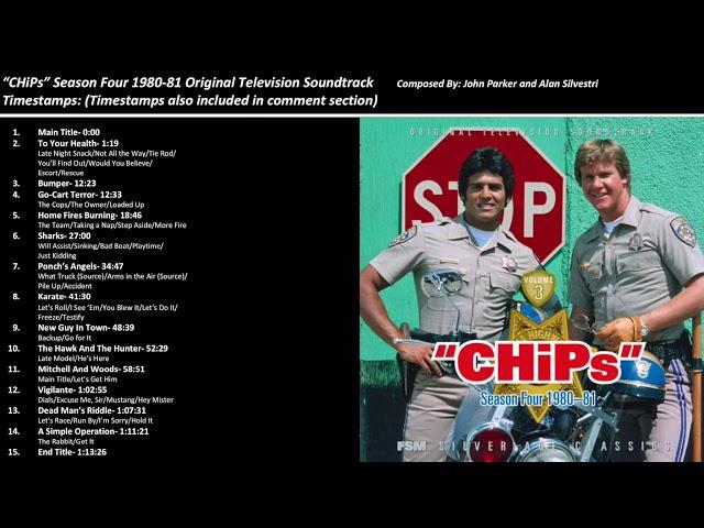 CHiPs Season Four Soundtrack - Official Remastered Version