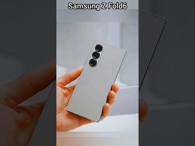 Folding the Future: Samsung Z Fold6 Back Unwrapped #shorts