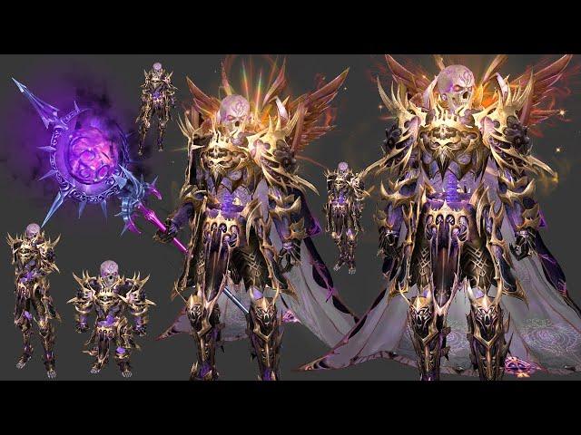 Mystical Enchanter: Purple Death Knight High–Death of the Great Illusionist, all Lineage 2 Protocols