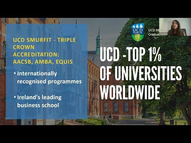 UCD Smurfit School - General Admissions Presentation