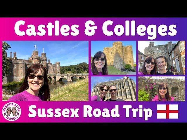 Sussex Road Trip to Amberley, Alfriston, Rye & Lancing College - Americans Driving Through England