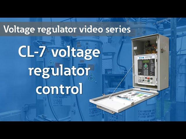 CL-7 voltage regulator control