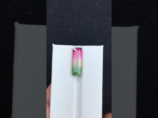 Tri colour tourmaline From Afghanistan  #youtube #youtubeshorts #ytshorts