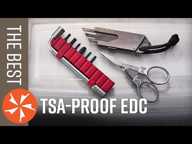 TSA-Approved EDC Travel Tools & Knife Alternatives