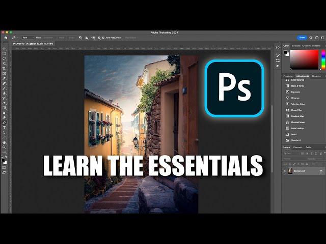 Photoshop Essentials For Photographers - 2024