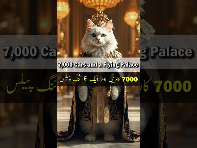 7,000 Cars and a Flying Palace?! Sultan of Brunei's Mind-Blowing Luxury! #facts #catwalktour#shorts