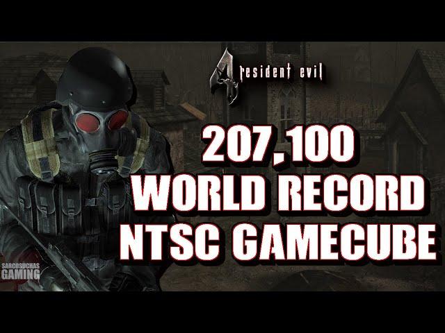 RE4 NTSC GC Mercenaries - HUNK - Village - 207,100 [World Record]