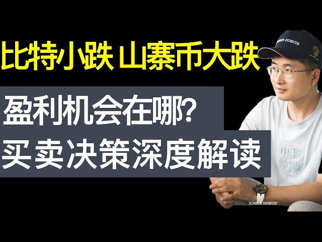 前段时间BTC小跌山寨币大跌，后续的行情如何处理？短期还有机会吗？深度探讨技术和买卖决策问题。【财富自由系列第17期】