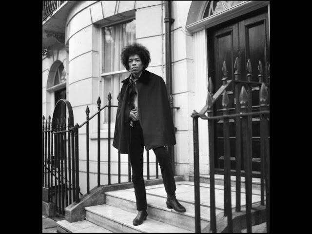 Jimi Hendrix photographed by Rob Bosboom in London, 1967.