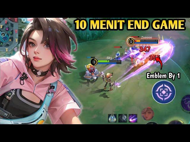 10 Menit End Game, Ixia Emblem Master Assassin - Mobile Legends