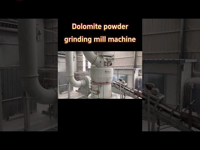 Dolomite powder grinding mill machine #grindingmachine