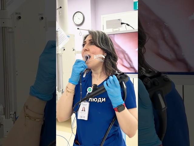 Наконец то решение с глотанием шланга #амитеш #технологии #медицина