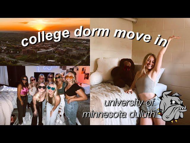 COLLEGE DORM MOVE IN | University of Minnesota Duluth