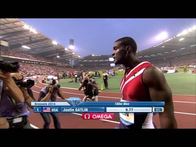 News: Justin Gatlin wins 100m at Diamond League Brussels in 9.77sec