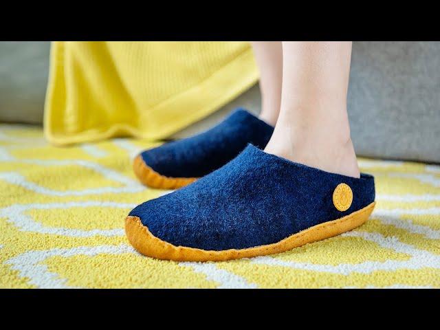 Nauseni | Wool Felt Slippers