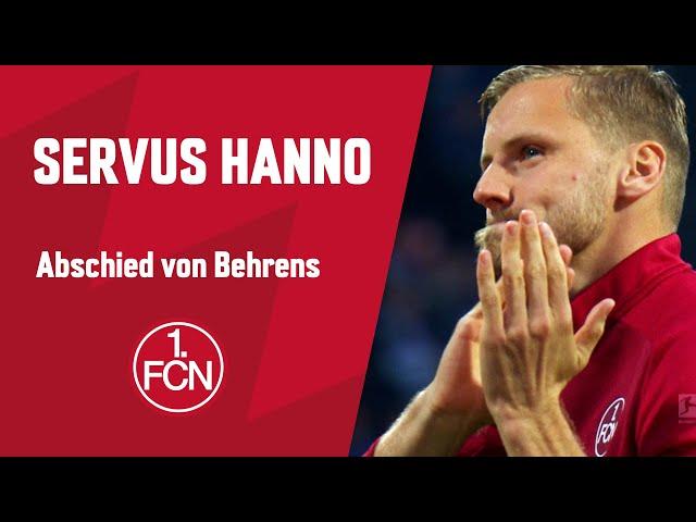 Danke Hanno | Behrens verlässt den Club | 1. FC Nürnberg