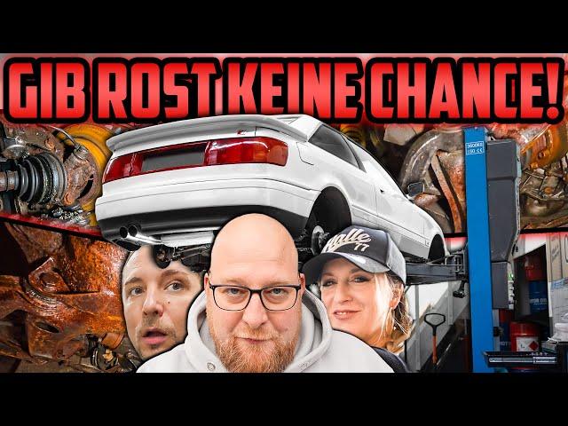 Aus ALT mach NEU! - Audi S2 Coupé & Ford Escort MK1 - Sandstrahlen, pulvern & lackieren!