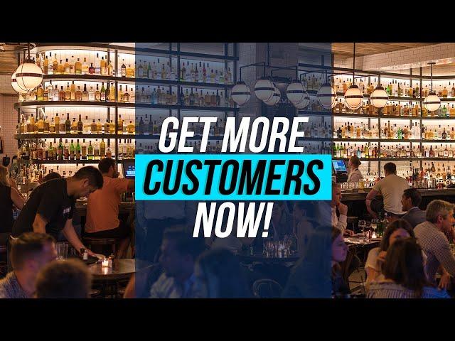 Restaurant Owner Marketing Tip: Get more Customers