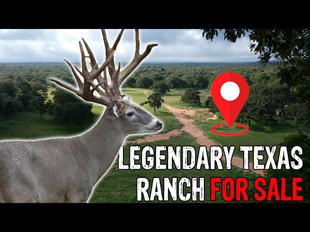 Texas Trophy Deer Hunting Ranch For Sale