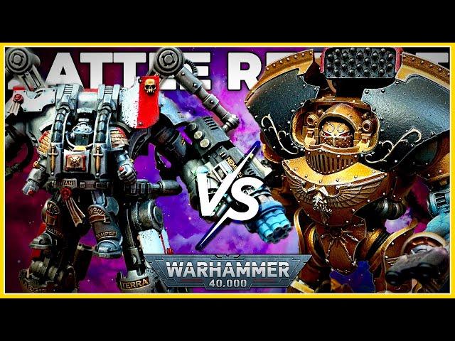  Grey Knights vs Adeptus Custodes Battle Report  |  Warhammer 40,000