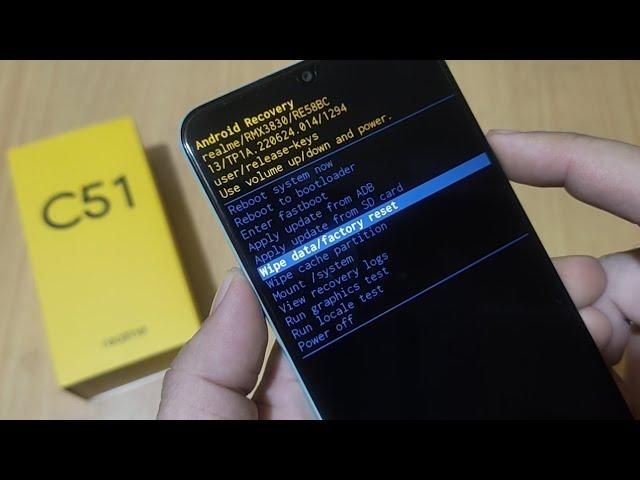 Realme C51 & C53: How to Hard Reset? Forget Password Factory Reset Password Break Unlock Without PC