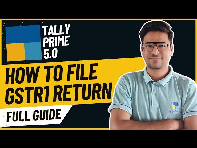 Tally Prime 5.0 Features | Filling GSTR1 Return From Tally Prime 5.0