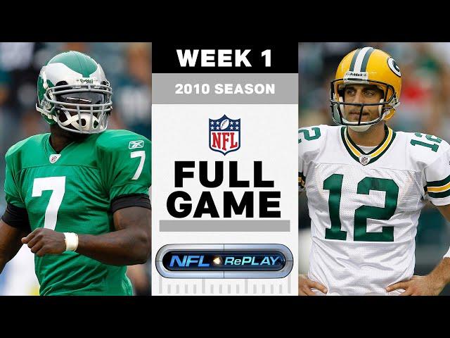 Rodgers & Vick go head to head: Eagles vs Packers | Week 1, 2010