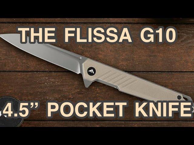 The Flissa G10 4.5” Pocket Knife