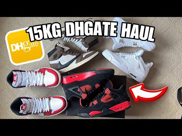 *INSANE* DHGATE SHOE HAUL! (Jordan, Dior, Nike, + MORE)