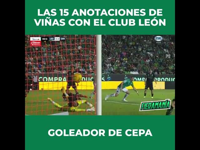 Los 15 goles de Federico Viñas con el Club León