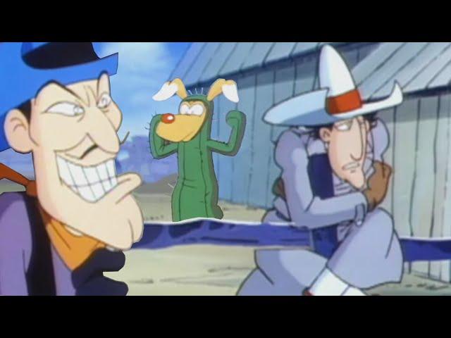 Can Gadget Stop Rattlesnake Bart?  Inspector Gadget | Gadget Compilations | Classic Cartoon