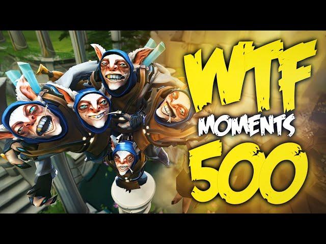 Dota 2 WTF Moments 500