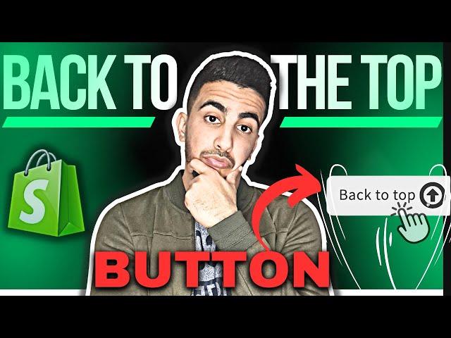 How To Add Back To The Top Button In Shopify