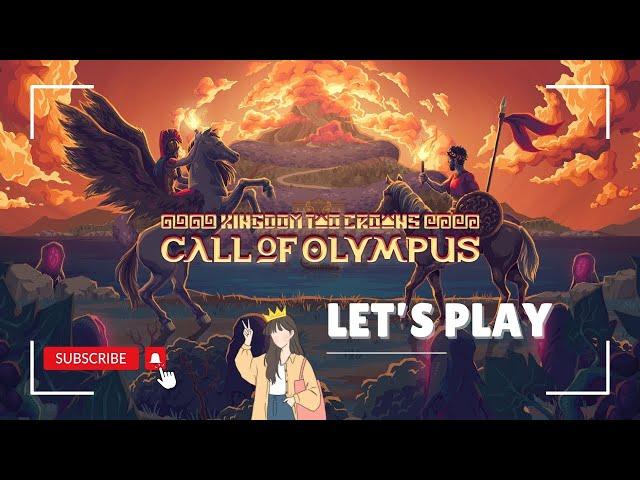 Kingdom Two Crowns - Call of Olympus | Longplay  Part 1 | Chill Vibes No Commentary | 4k Gameplay