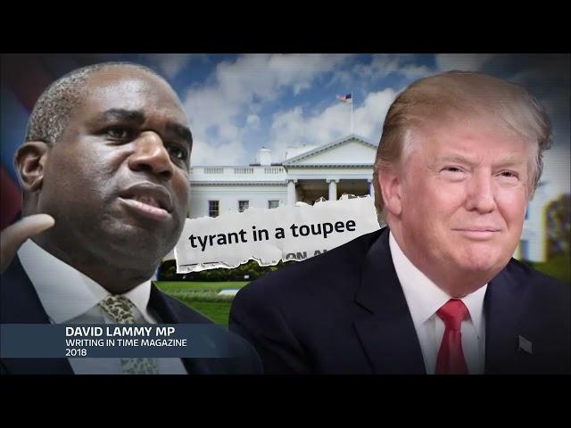 Foreign Secretary David Lammy aims to reset relations with Trump | ITV News