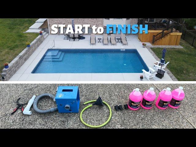 How to CLOSE/WINTERIZE your inground swimming pool