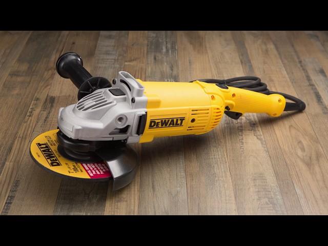 DEWALT 7-in 15 Amps Trigger Switch Corded Angle Grinder