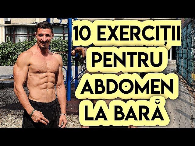 ABDOMEN - 10 EXERCIȚII DIN ATÂRNAT