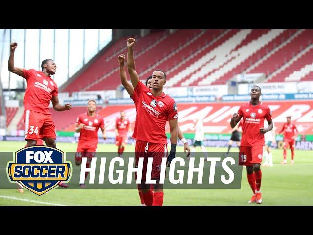 Mainz officially avoids relegation with convincing 3-1 win over Bremen | 2020 Bundesliga Highlights