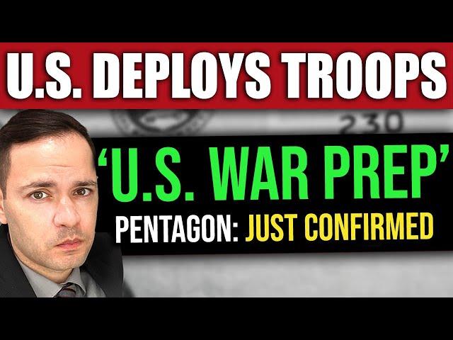 BREAKING: U.S. Deploys Troops in Preparation for Potential War (World War 3)